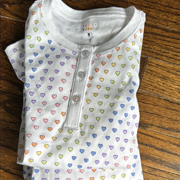 Roller Rabbit Disco Hearts Pajama Set - Picture 3 of 4